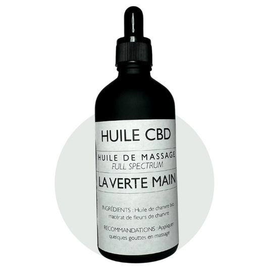 Huile CBD - MASSAGE